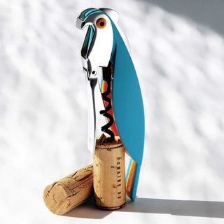 Alessi AAM32 Parrot sommelier corkscrew - Buy now on ShopDecor - Discover the best products by ALESSI design