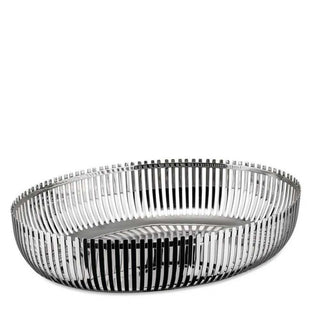 Alessi PCH06/26 oval basket in steel - Buy now on ShopDecor - Discover the best products by ALESSI design