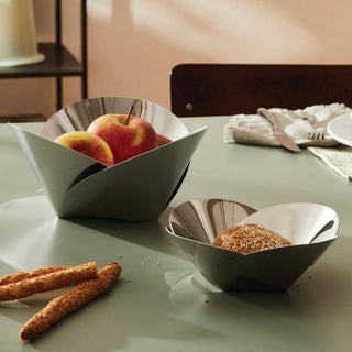 Alessi ABI04 Pianissimo basket in steel - Buy now on ShopDecor - Discover the best products by ALESSI design