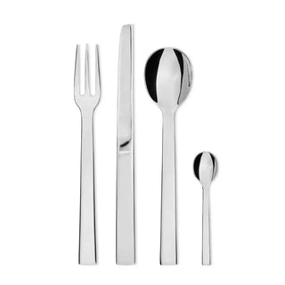 Alessi DC05S Santiago cutlery set in steel Set 24 - Buy now on ShopDecor - Discover the best products by ALESSI design