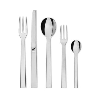 Alessi DC05S5 Santiago cutlery set 5 pieces in steel - Buy now on ShopDecor - Discover the best products by ALESSI design