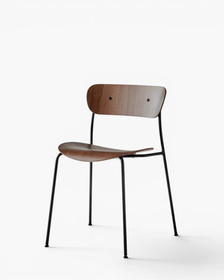 &Tradition Pavilion AV1 chair &Tradition Walnut - Buy now on ShopDecor - Discover the best products by &TRADITION design