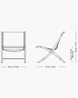 &Tradition X HM10 lounge chair - Buy now on ShopDecor - Discover the best products by &TRADITION design