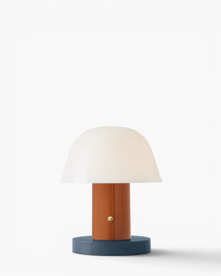 &Tradition Setago JH27 portable lamp &Tradition Rust & Thunder - Buy now on ShopDecor - Discover the best products by &TRADITION design