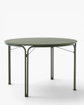 &Tradition Thorvald SC98 outdoor dining table Ø 115 cm. - 45 in. &Tradition Green Bronze - Buy now on ShopDecor - Discover the best products by &TRADITION design