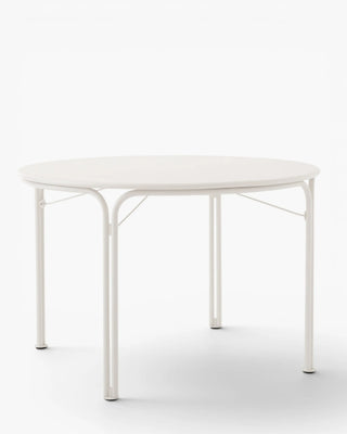 &Tradition Thorvald SC98 outdoor dining table Ø 115 cm. - 45 in. &Tradition Ivory - Buy now on ShopDecor - Discover the best products by &TRADITION design