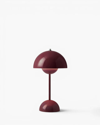 &Tradition Flowerpot VP9 portable lamp &Tradition Dark Plum - Buy now on ShopDecor - Discover the best products by &TRADITION design