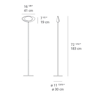 Artemide Cabildo floor lamp LED white - Buy now on ShopDecor - Discover the best products by ARTEMIDE design