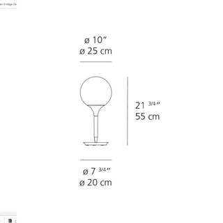 Artemide Castore 25 table lamp white - Buy now on ShopDecor - Discover the best products by ARTEMIDE design