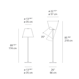 Artemide Melampo Mega floor lamp - Buy now on ShopDecor - Discover the best products by ARTEMIDE design