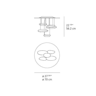 Artemide Mercury Mini ceiling lamp LED 3000K - Buy now on ShopDecor - Discover the best products by ARTEMIDE design