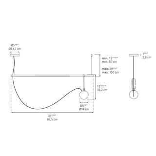 Artemide NH S2 14 suspension lamp - Buy now on ShopDecor - Discover the best products by ARTEMIDE design