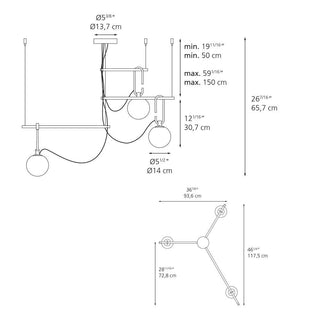 Artemide NH S3 14 suspension lamp - Buy now on ShopDecor - Discover the best products by ARTEMIDE design