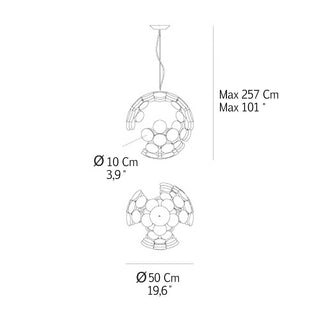 Artemide Scopas suspension lamp LED - Buy now on ShopDecor - Discover the best products by ARTEMIDE design