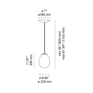 Artemide Stellar Nebula 22 LED suspension lamp diam. 22 cm. - Buy now on ShopDecor - Discover the best products by ARTEMIDE design