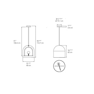 Artemide Yanzi suspension lamp LED - Buy now on ShopDecor - Discover the best products by ARTEMIDE design