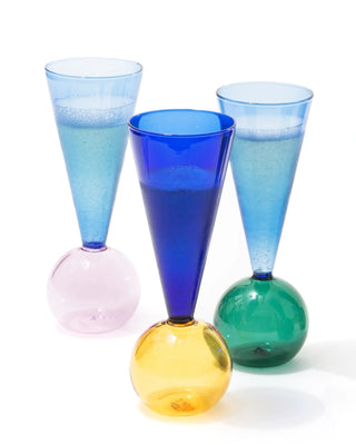 L'Atelier du Vin Bubbles Celebration La Collection set of 8 champagne flutes design - Buy now on ShopDecor - Discover the best products by L'ATELIER DU VIN design