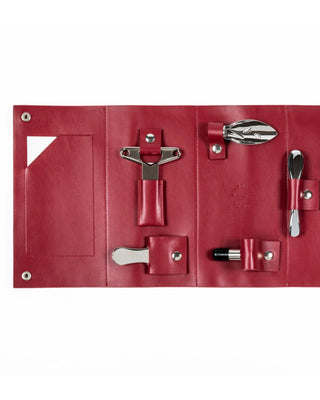 L'Atelier Du Vin Oeno Collection Nomad wine accessory set in leather pouch - Buy now on ShopDecor - Discover the best products by L'ATELIER DU VIN design