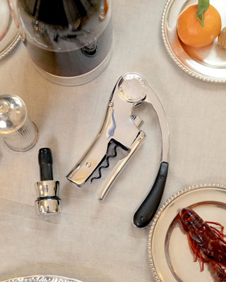 L'Atelier du Vin Up & Down lever corkscrew and champagne stopper set - Buy now on ShopDecor - Discover the best products by L'ATELIER DU VIN design