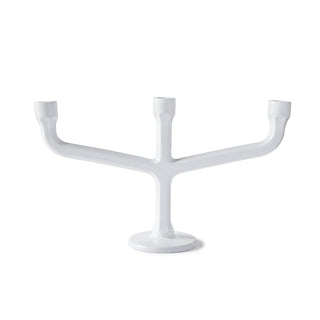 Atipico Esag Triple Candle Holder white ceramic - Buy now on ShopDecor - Discover the best products by ATIPICO design