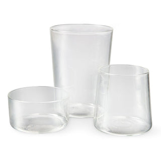 Atipico www Set 3 Glasses Transparent - Buy now on ShopDecor - Discover the best products by ATIPICO design