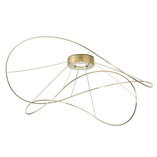 Axolight Hoops 2 LED ceiling lamp gold by Giovanni Barbato - Buy now on ShopDecor - Discover the best products by AXOLIGHT design