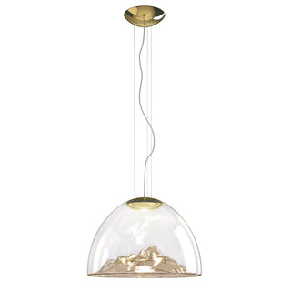 Axolight Mountain View LED suspension lamp by Dima Loginoff Axolight Amber Gold AM OR - Buy now on ShopDecor - Discover the best products by AXOLIGHT design