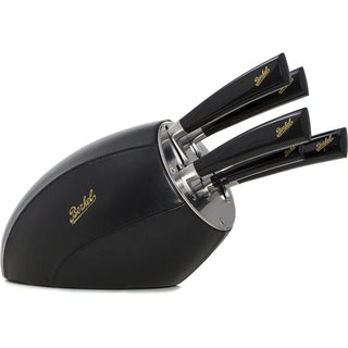 Berkel Elegance Sense Knife block with 5 piece set Berkel Black - Buy now on ShopDecor - Discover the best products by BERKEL design