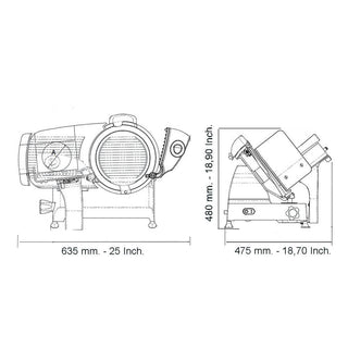 Berkel Red Line 300 Slicer with blade diam. 300 mm - Buy now on ShopDecor - Discover the best products by BERKEL design