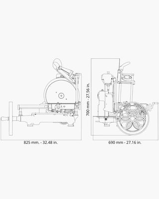 Berkel Volano B114 Manual Slicer Abundantia & Saber Special Edition - Buy now on ShopDecor - Discover the best products by BERKEL design