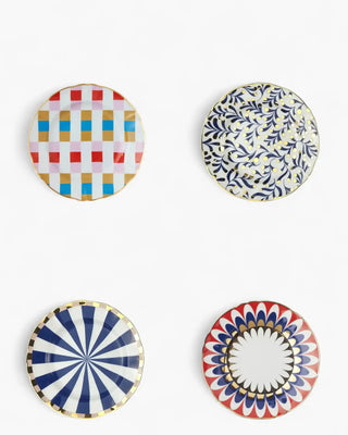 Bitossi Abracadabra set 4 fruit plates diam. 20.5 cm. - 8.07 in. - Buy now on ShopDecor - Discover the best products by BITOSSI HOME design