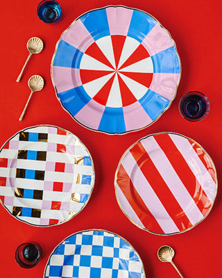 Bitossi Abracadabra set 4 fruit plates diam. 20.5 cm. - 8.07 in. - Buy now on ShopDecor - Discover the best products by BITOSSI HOME design