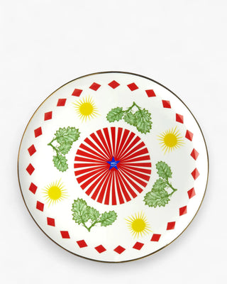 Bitossi Bel Paese round platter diam. 32 cm. - 12.60 in. Leaves - Buy now on ShopDecor - Discover the best products by BITOSSI HOME design