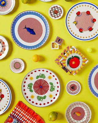 Bitossi Bel Paese round platter diam. 32 cm. - 12.60 in. - Buy now on ShopDecor - Discover the best products by BITOSSI HOME design