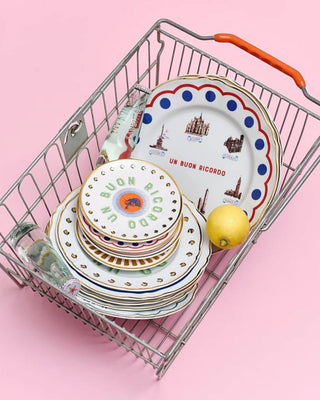 Bitossi Un Buon Ricordo fruit plate diam. 20.5 cm. - 8.07 in. - Buy now on ShopDecor - Discover the best products by BITOSSI HOME design