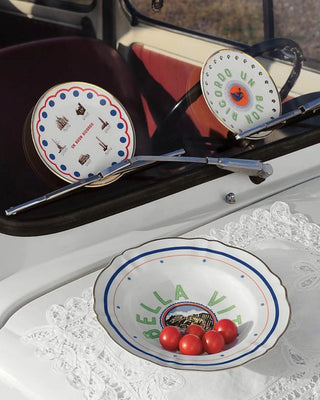 Bitossi Un Buon Ricordo small plate diam. 15.5 cm. - 6.10 in. - Buy now on ShopDecor - Discover the best products by BITOSSI HOME design