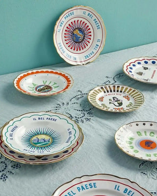Bitossi Un Buon Ricordo soup plate diam. 23 cm. - 9.05 in. - Buy now on ShopDecor - Discover the best products by BITOSSI HOME design
