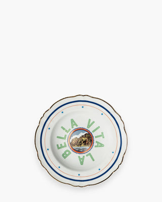 Bitossi Un Buon Ricordo soup plate diam. 23 cm. - 9.05 in. Sea - Buy now on ShopDecor - Discover the best products by BITOSSI HOME design