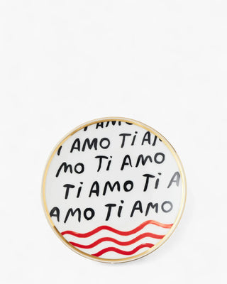 Bitossi Con Amore small plate diam. 17 cm. - 6.69 in. Ti Amo - Buy now on ShopDecor - Discover the best products by BITOSSI HOME design