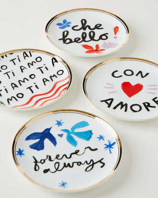 Bitossi Con Amore small plate diam. 17 cm. - 6.69 in. - Buy now on ShopDecor - Discover the best products by BITOSSI HOME design