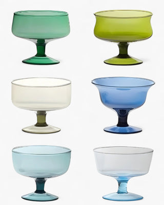 Bitossi Diseguale set 6 cupping glasses Blue - Buy now on ShopDecor - Discover the best products by BITOSSI HOME design