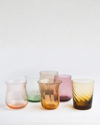 Bitossi Diseguale set 6 textured tumblers - Buy now on ShopDecor - Discover the best products by BITOSSI HOME design