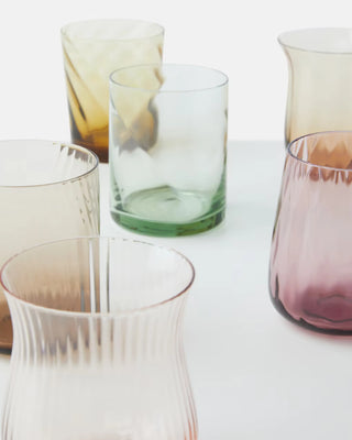 Bitossi Diseguale set 6 textured tumblers - Buy now on ShopDecor - Discover the best products by BITOSSI HOME design