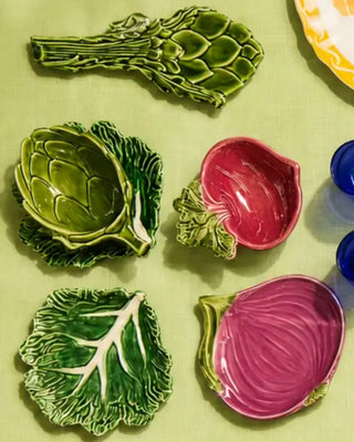 Bitossi L'Orto vegetable-shaped dinner plate