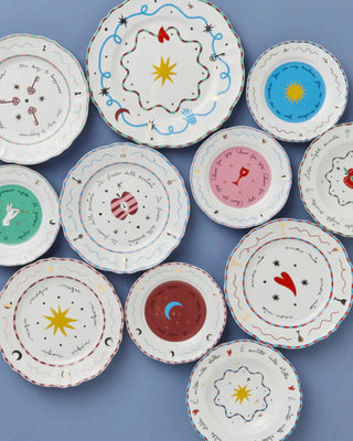 Bitossi Il Frutto della Passione dinner plate diam. 26.5 cm. - 10.43 in. - Buy now on ShopDecor - Discover the best products by BITOSSI HOME design