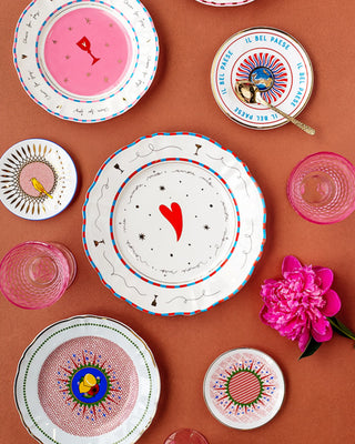 Bitossi Il Frutto della Passione dinner plate diam. 26.5 cm. - 10.43 in. - Buy now on ShopDecor - Discover the best products by BITOSSI HOME design