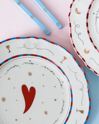 Bitossi Il Frutto della Passione dinner plate diam. 26.5 cm. - 10.43 in. - Buy now on ShopDecor - Discover the best products by BITOSSI HOME design