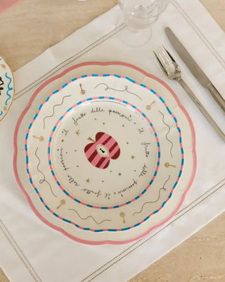 Bitossi Il Frutto della Passione dinner plate diam. 26.5 cm. - 10.43 in. - Buy now on ShopDecor - Discover the best products by BITOSSI HOME design