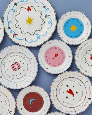 Bitossi Il Frutto della Passione fruit plate diam. 20.5 cm. - 8.07 in. - Buy now on ShopDecor - Discover the best products by BITOSSI HOME design