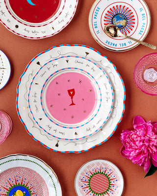 Bitossi Il Frutto della Passione fruit plate diam. 20.5 cm. - 8.07 in. - Buy now on ShopDecor - Discover the best products by BITOSSI HOME design